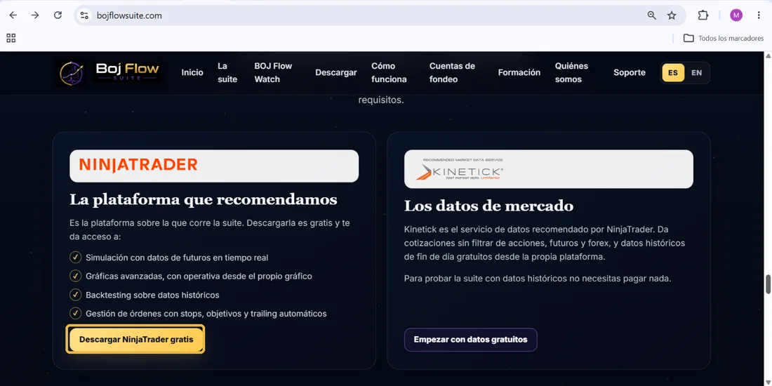 Empieza desde bojflowsuite.com
