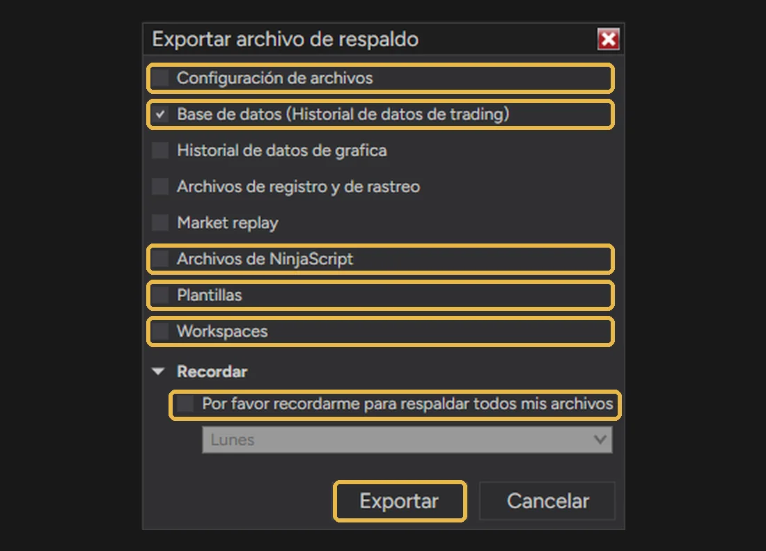 Qué guardar
